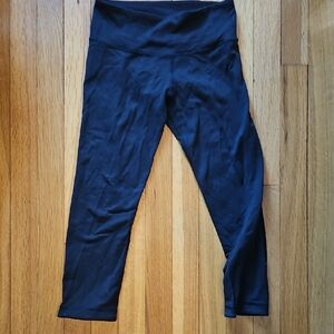 Black Lululemon Capris